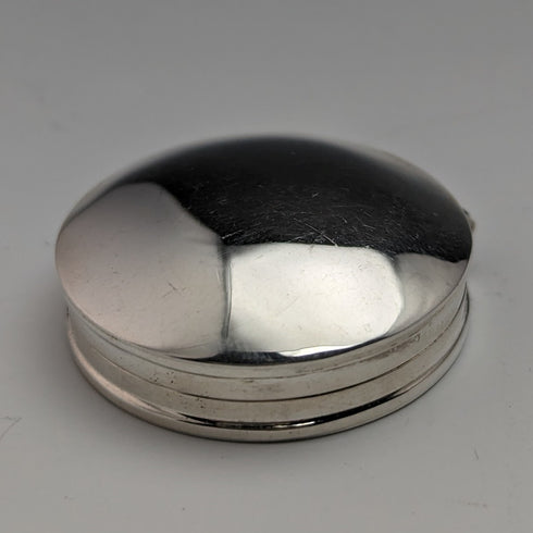 Vintage sterling silver pill case